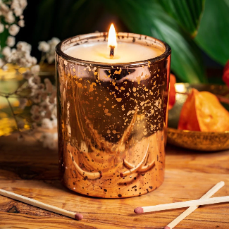 The Copper Christmas Candle