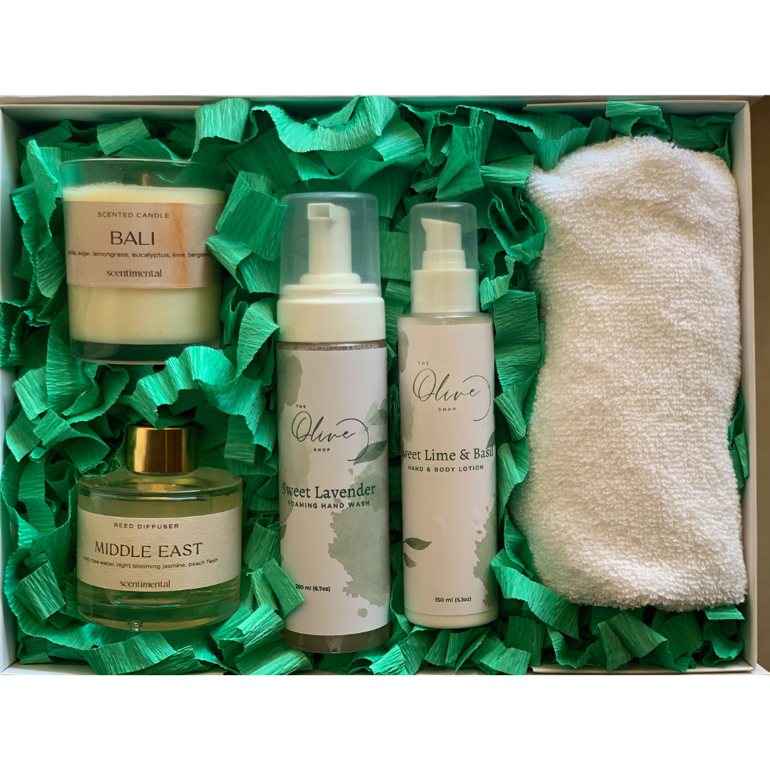 The Scentimental x Olive Shop Gift Box