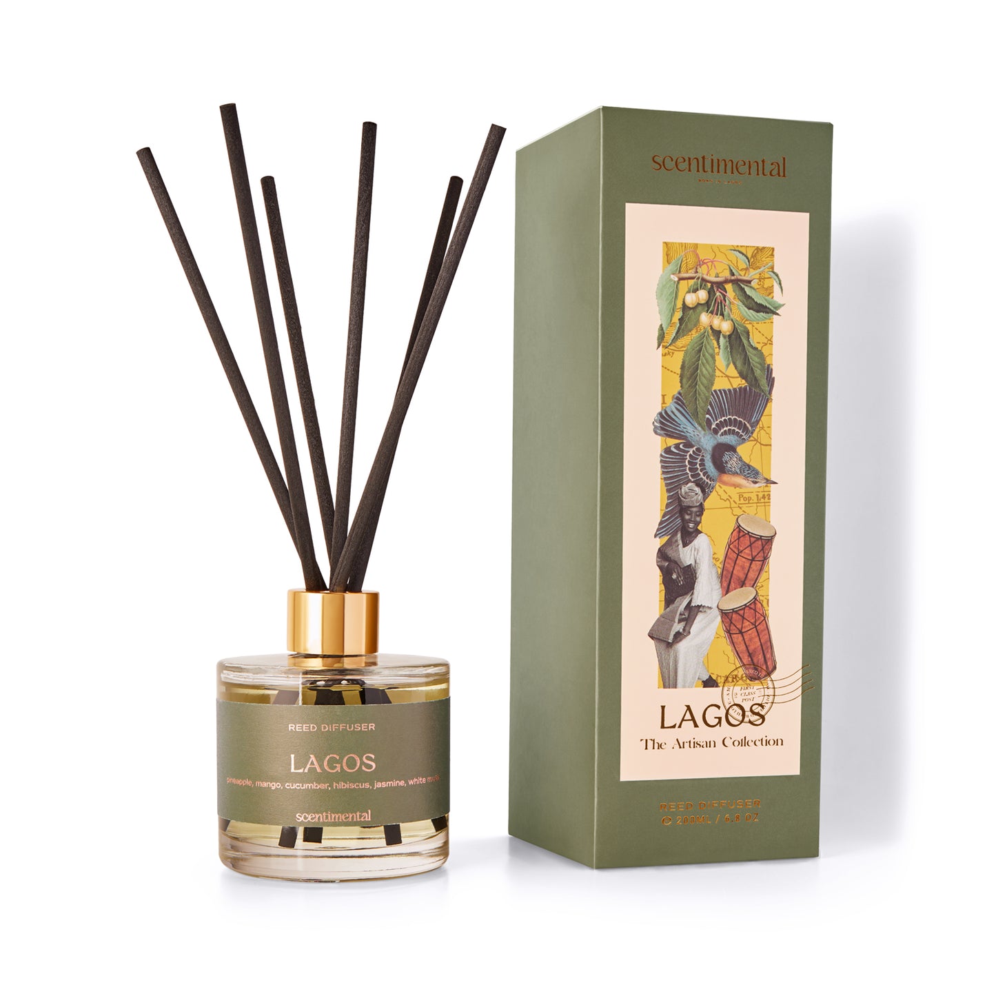 Lagos Large Reed Diffuser